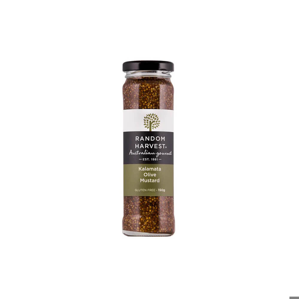 Random Harvest Kalamata Olive Mustard 150g